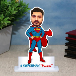 Personalized Caricature for Superman