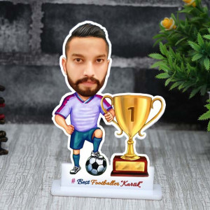 Best Footballer Personalized Caricature