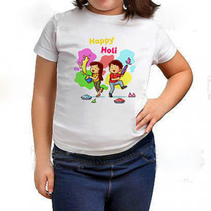 Happy Holi T shirt for Kids