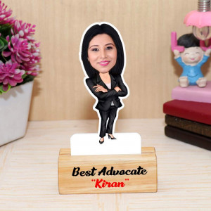 Best Advocate Women Personalized Caricature