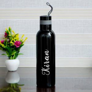 Personalized Steel Name Bottle