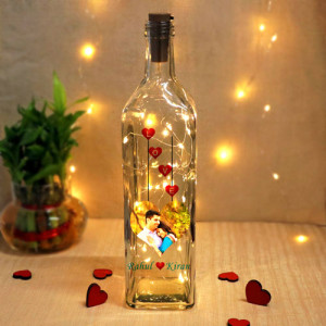 Personalized Love Bottle Lamp